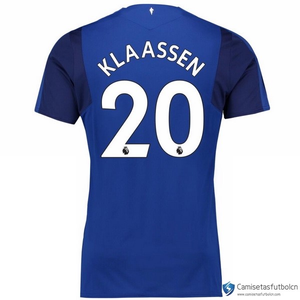 Camiseta Everton Primera equipo Klaassen 2017-18